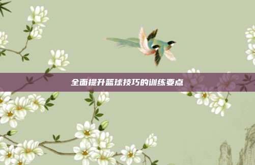 全面提升篮球技巧的关键训练要点：进攻端投